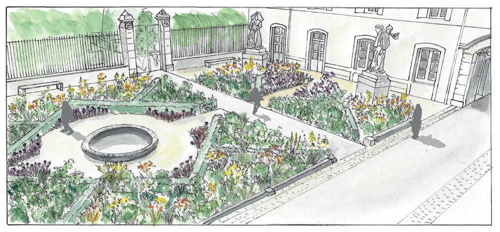 ÉCHOS POLYCHROMES : OUVERTURE DU JARDIN DE LA COUR DES FONDATEURS